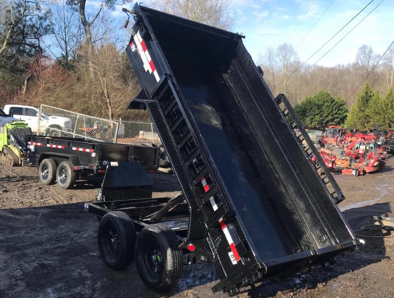 2023 PJ 5x10 7K Barn Door Dump Trailer with Ramps Chipper LLC, North