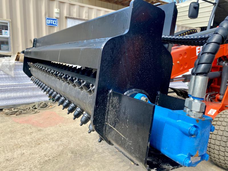 Iron Rhino 63 Power Rake Soil Cultivator Harley Rake without Wheels Skid Steer Attachment