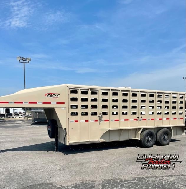 2023 Maxxim Steel Livestock Trailer 20' X 78" Durham Trailer Ranch