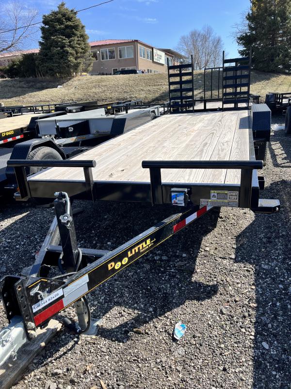2022 82x20 Doolittle CF HD Skidloader Trailer D and S Midwest