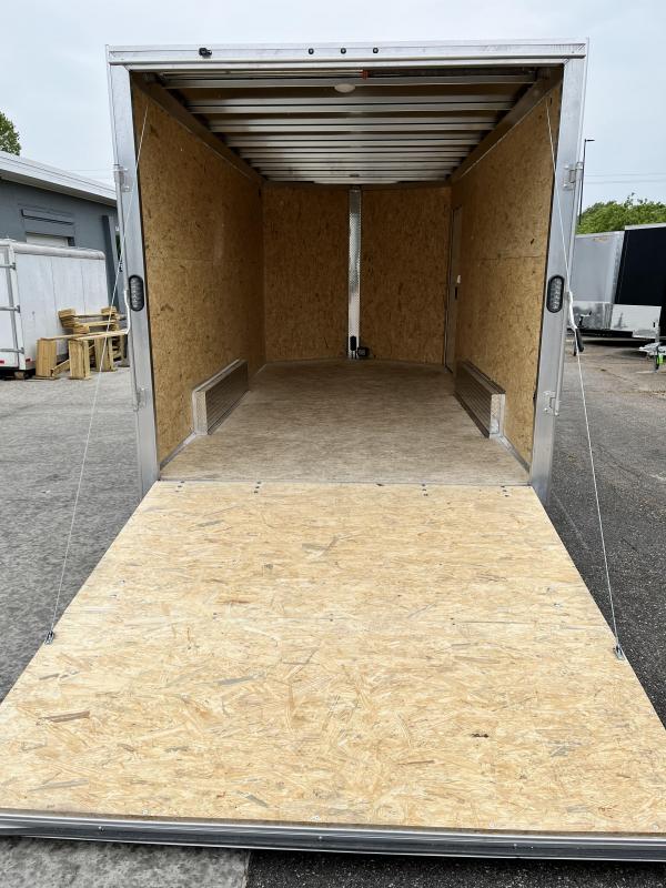 2023 EZ Hauler 6x12 Cargo Trailer w/Ramp 6" Extra Height D and S