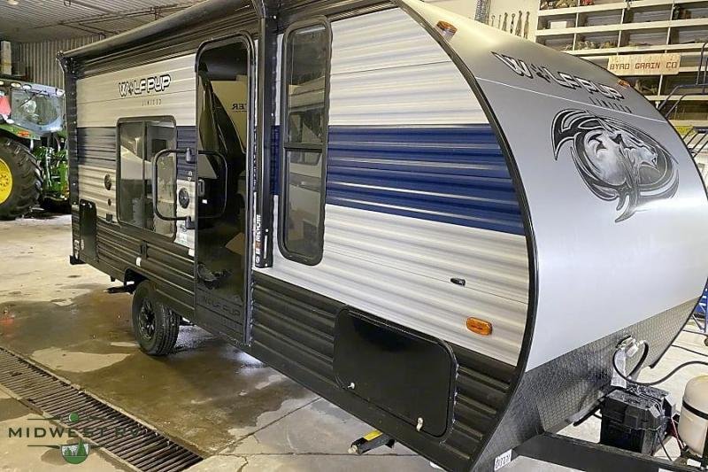 2022 Forest River Wolf Pup 16fq Travel Trailer RV Midwest RV Rentals
