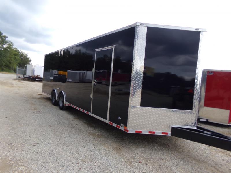 8.5x28 14k spread axle Carhauler w/ ramp door Enclosed Cargo Mobile