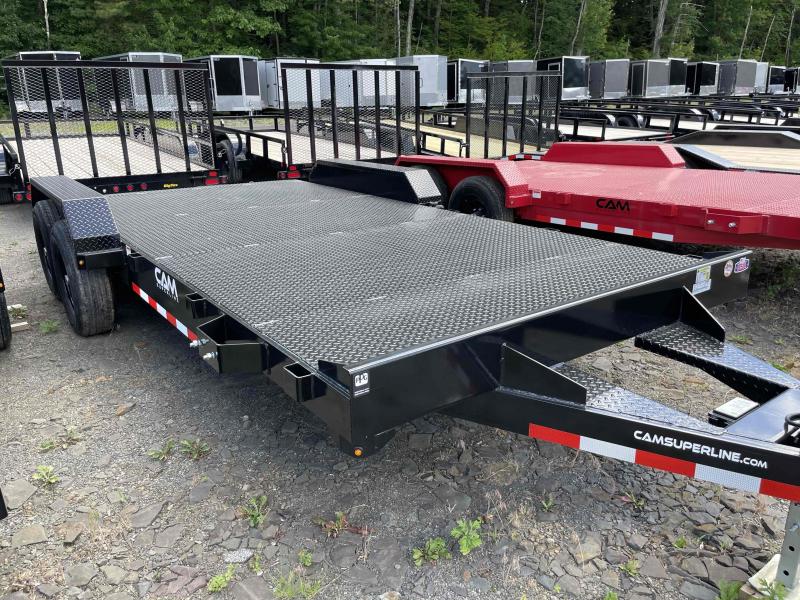 2022 Cam Superline 5 Ton Car Hauler Trailer 18FT Full Steel Deck With