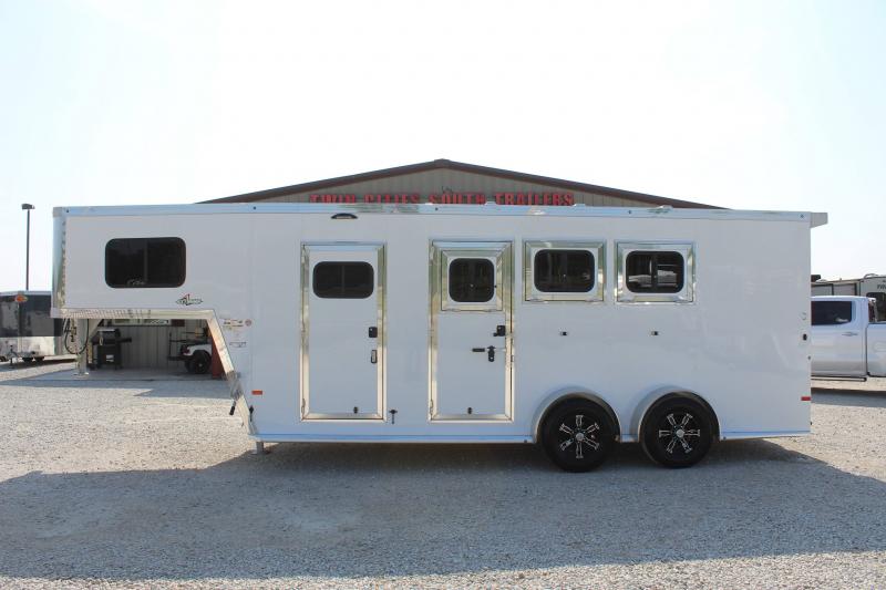 2024 Sundowner 3 horse slant gooseneck Horse Trailers For Sale Near Me