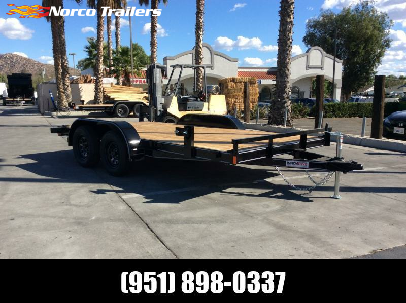 2023 Innovative Trailer Mfg. 83" x 14' Economy Wood Car Hauler Flatbed