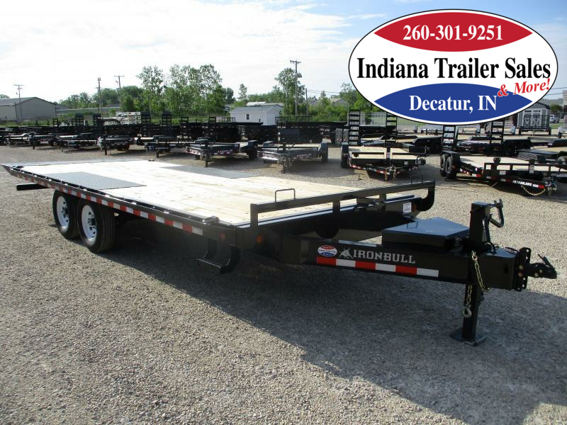 2023 Iron Bull 102x22 TDP0222072 Flatbed Trailer Tilt Flatbed