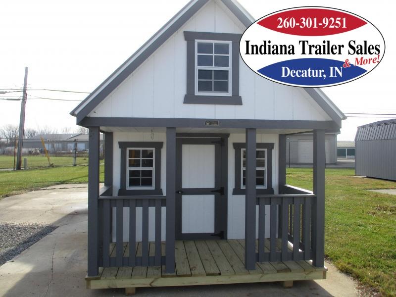 2021 Sheds Direct 8x16 Clubhouse Shed Flatbed, Utility and Dump