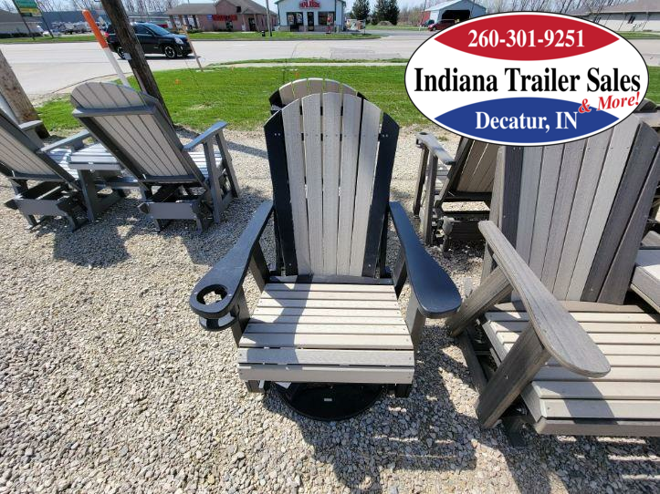 2023 Poly Single Glider with Swivel Half Premium Adirondack