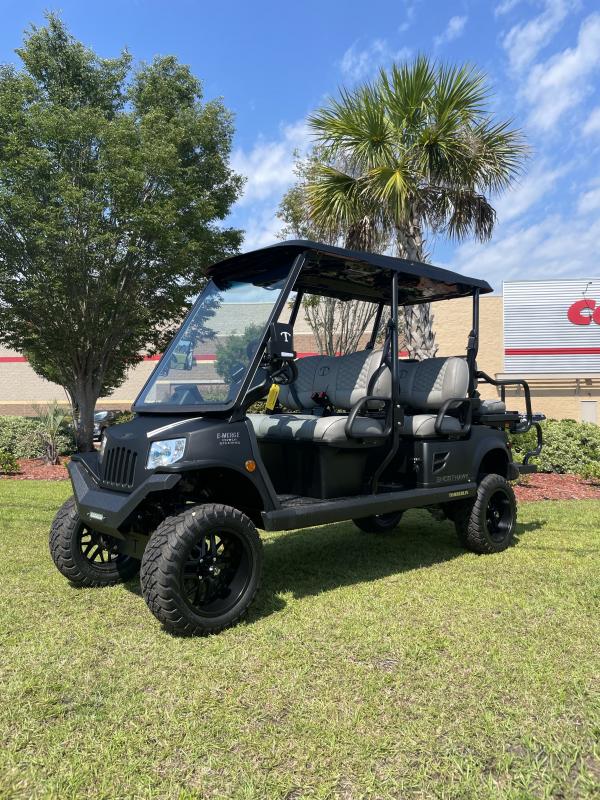 2023 Matte Black Tomberlin Ghosthawk Lifted 6 Passenger Lithium Golf