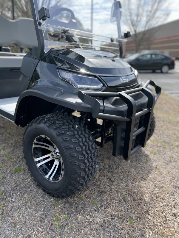 2023 Black Advanced EV Advent 6L 6 Passenger Lifted Golf Cart Journey