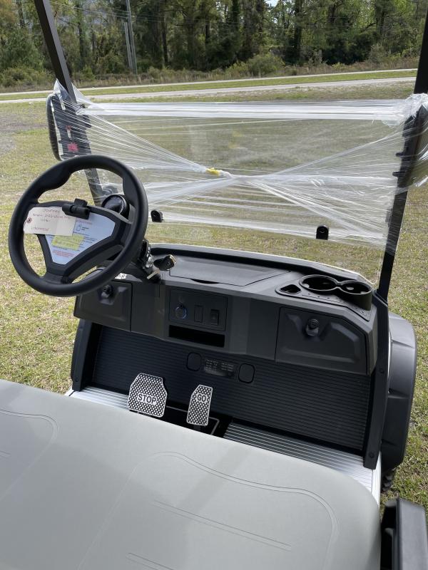 2023 White Advanced EV Advent 4L 4 Passenger Lifted Golf Cart Journey