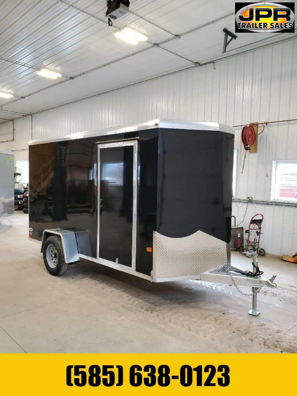 2024 NEO 6X12 Round Top Enclosed Cargo Trailer w/ 6" Extra Height, Rear Ramp Door JPR Trailers