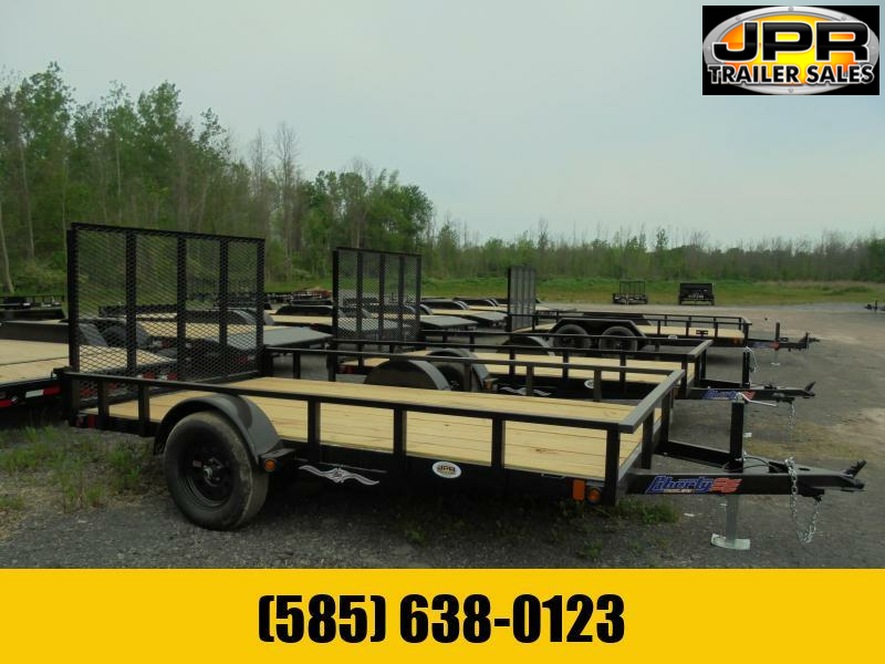 2024 Liberty 77X12 Utility Trailer with Spring Assist Gate JPR
