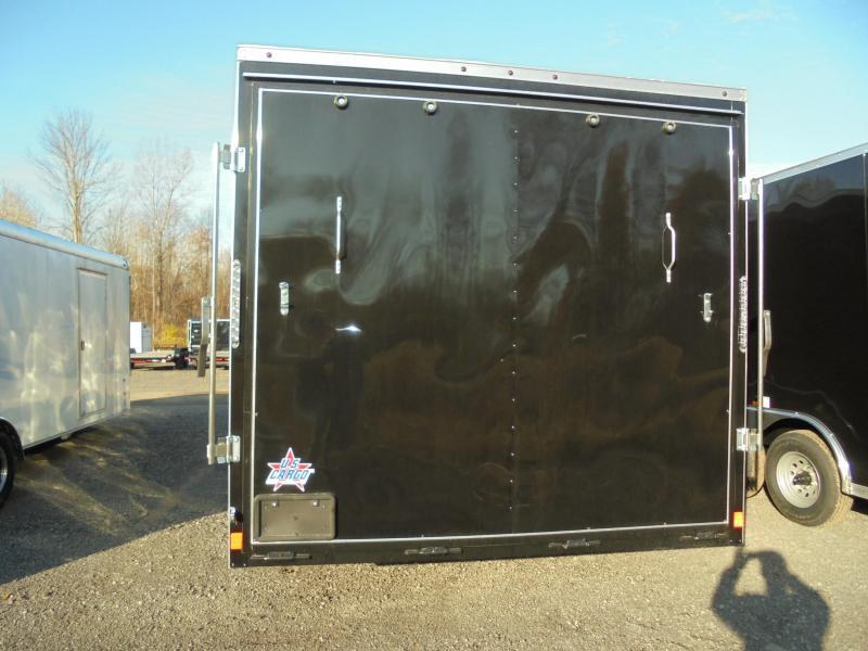 2024 US Cargo 8.5x20 Enclosed Car Hauler with 6" Extra Height JPR Trailers Car haulers