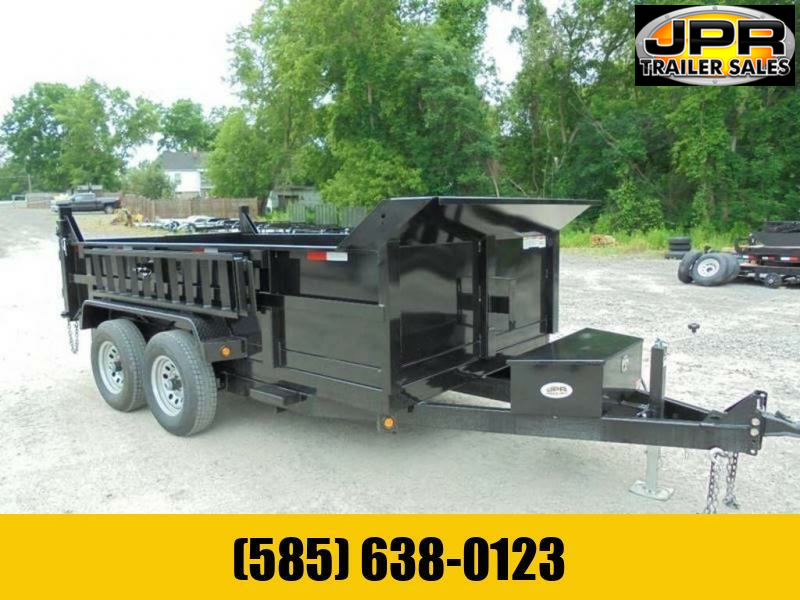 2024 6x12 Griffin LowProfile Dump Trailer, 24" Sides, 2Way Combo