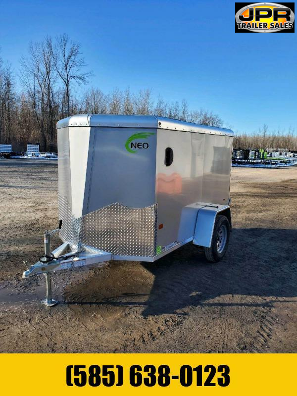 2023 NEO Trailers 5x8 Cargo / Enclosed Trailer with Rear Barn Doors
