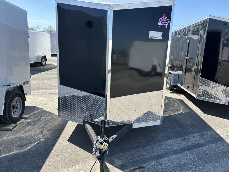 2022 US Cargo 6 x 12 FT ENCLOSED CARGO TRAILER WITH RAMP DOOR 6 FT