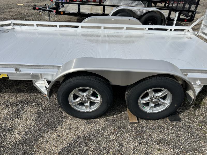 2024 Aluma 7814TA 6 FT 6 IN X 14 FT TANDEM AXLE WITH BIFOLD GATE