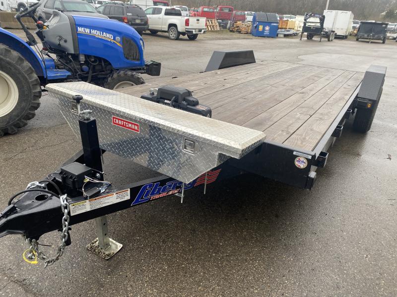 2021 Liberty 20 FT CAR HAULER WITH WINCH Trailers for Sale Columbus