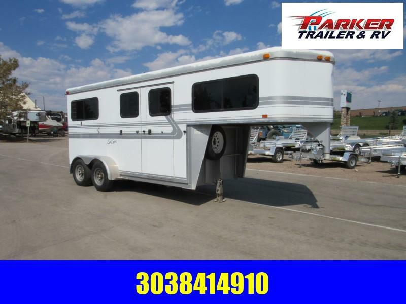 1998 Hawk Trailers 2H GOOSENECK Horse Trailer Colorado New and Used