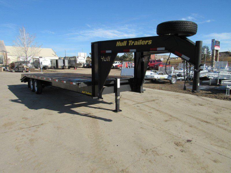 2015 Hull Trailers 14GN18+5 Flatbed Trailer Colorado New and Used