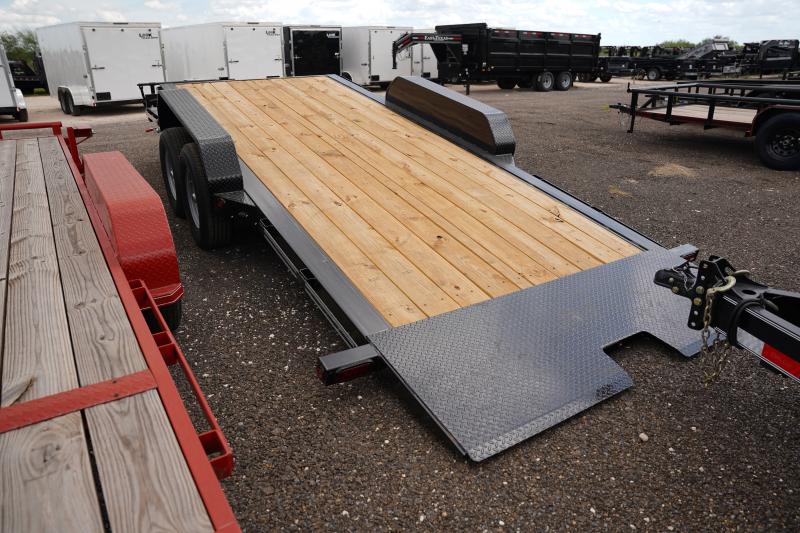 2023 East Texas 20ft Tilt Equipment Trailer Brush Country Trailers