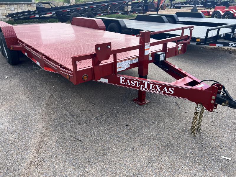 2023 East Texas Trailers 83x20ft 14k Car Hauler Brush Country