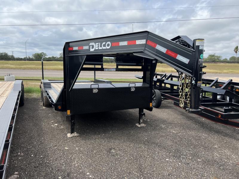 2023 Delco Trailers 102x20ft Equipment trailer Brush Country Trailers