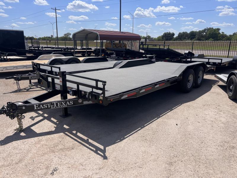 2024 East Texas Trailers 102x22ft Car Hauler 14k Brush Country