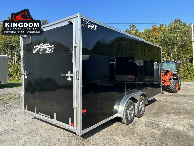 2024 7.5X18 XPRESS SNOWMOBILE TRAILER Kingdom Trailers Horse