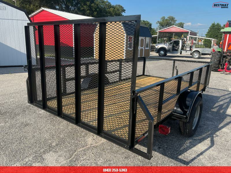 2023 Clay's Trailers 76 X 12 HIGH SIDE Landscape Utility Trailer