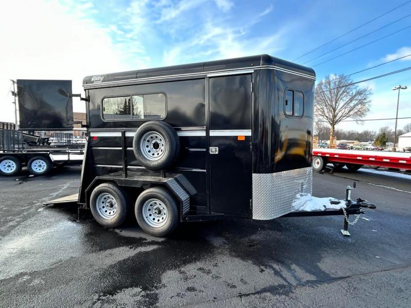 2022 Valley 6' x 12' 2 Horse Straight Load Trailer Lazy B Trailer