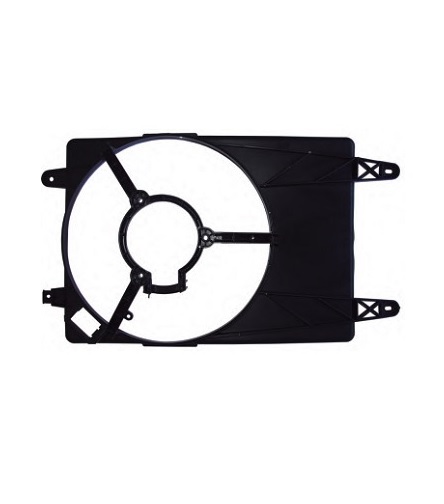 Canalizador de Aire para Ford Ecosport / Fiesta 2003 / 2013 con Aire Acondicionado Encauzador 8058