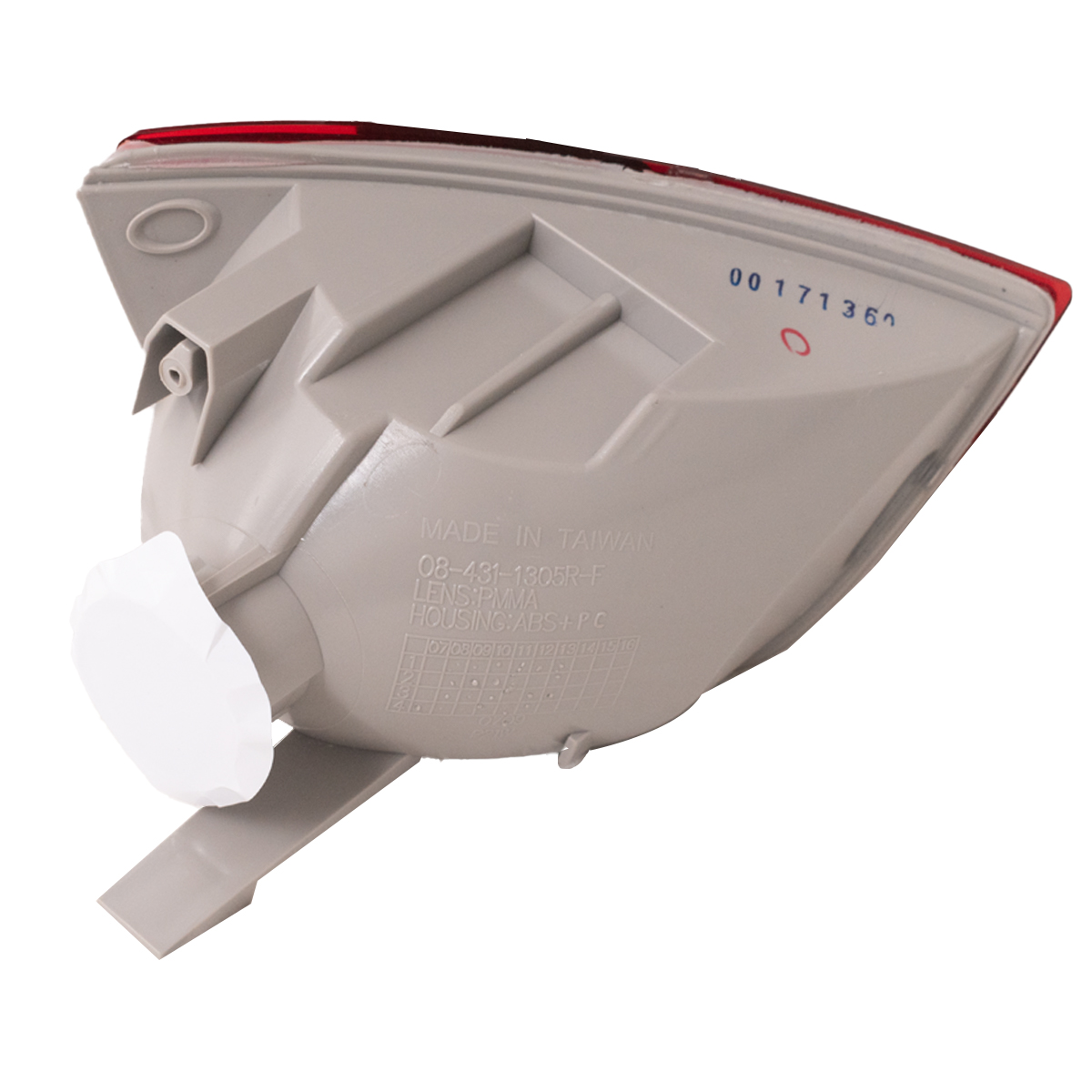 Faro trasero para Ford Focus 1999 A 2007 5 Ptas Retro Rojo / blanco Parag