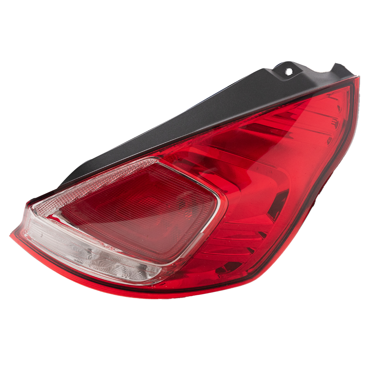 Faro trasero derecho para Ford Fiesta Kinetic 2014 en Adelante Mexico 5 Ptas con Vira cromada