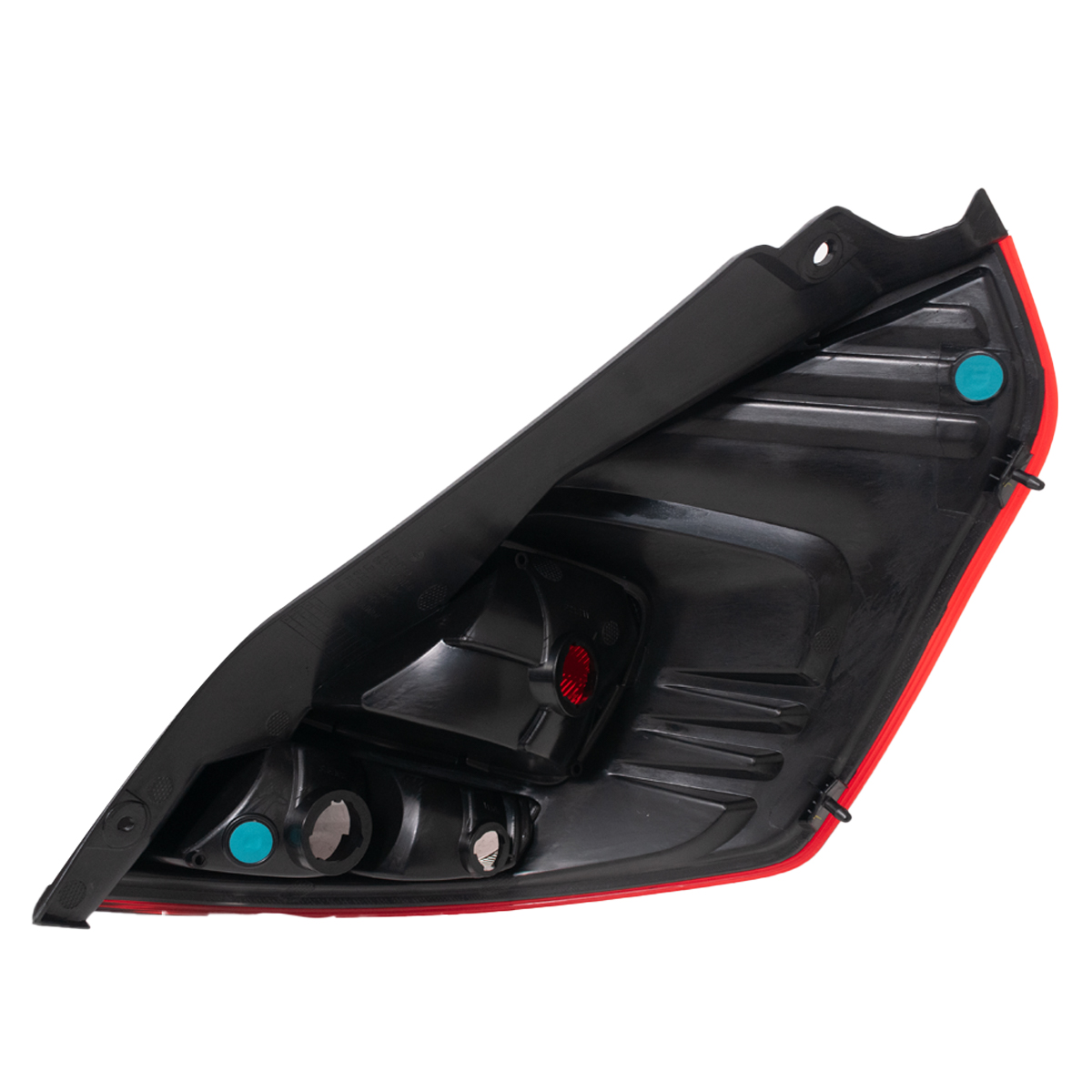 Faro trasero izquierdo para Ford Fiesta Kinetic 2014 en Adelante Mexico 5 Ptas con Vira cromada