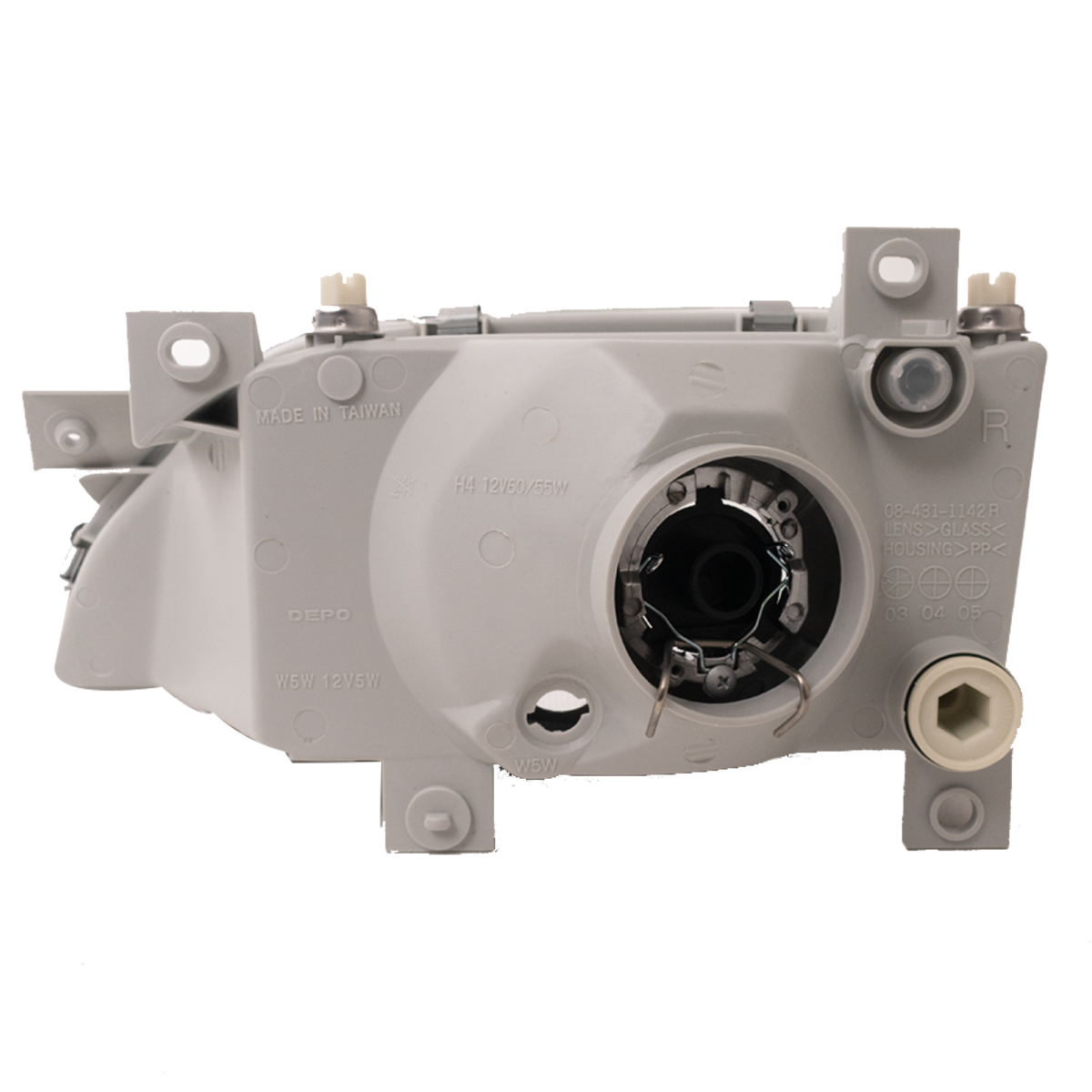 Óptica para Ford Orion derecha