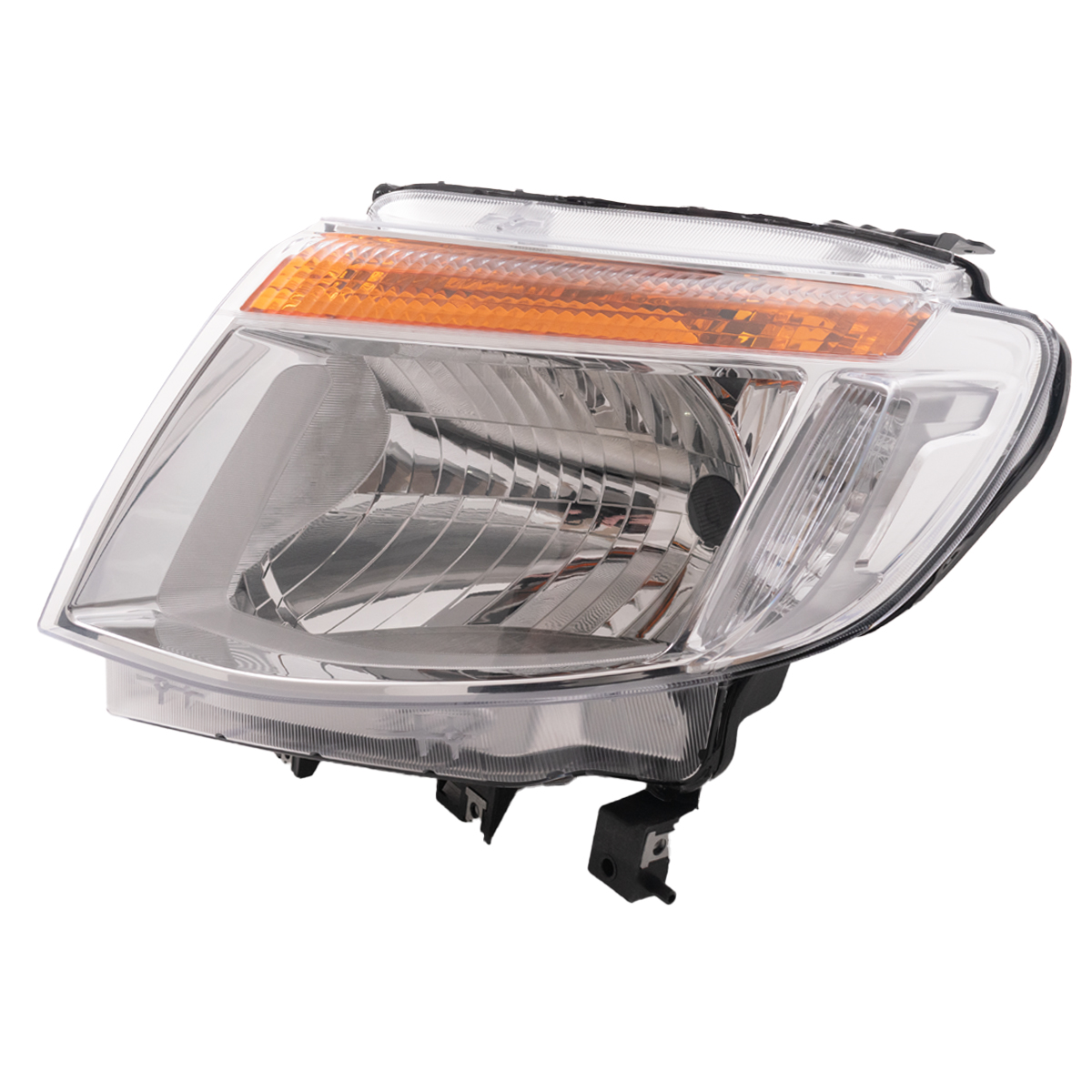 Óptica para Ford Ranger 2013 / 2016 izquierda Fondo cromado Eléctrica sin M