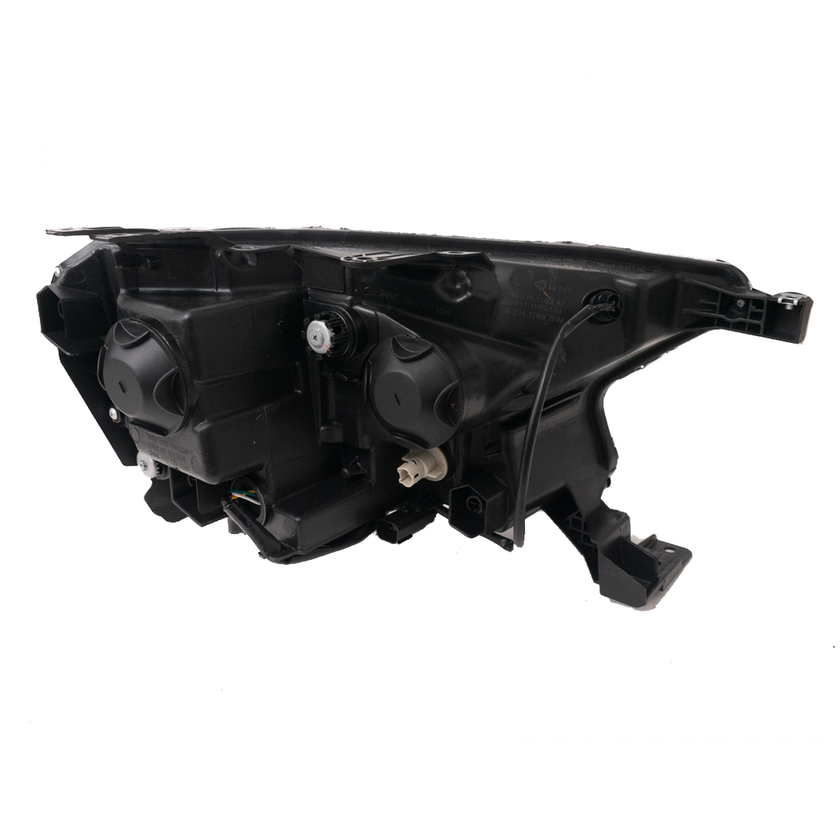 Óptica para Ford Ranger 2016 / 2023 izquierda XLT / Ltd Lupa Redonda