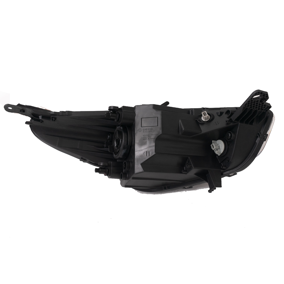 Óptica para Ford Ka 2016 / 2019 izquierda Fondo cromado