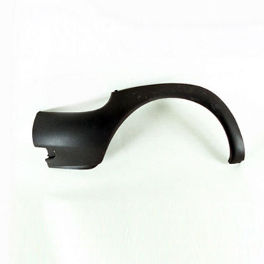 Puntera de Paragolpe para Ford Ka 1997 / 2001 delantera negra derecha