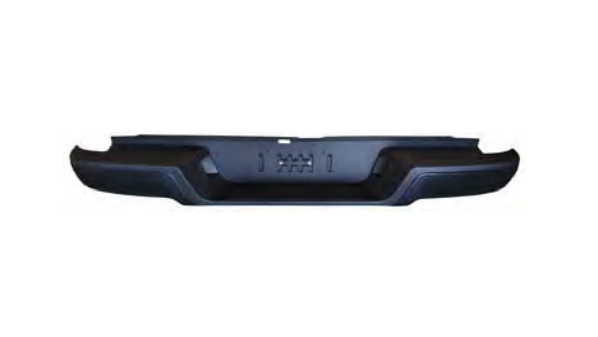 Paragolpe para Ford Ranger 2013 / 2023 trasero negro con Soportes