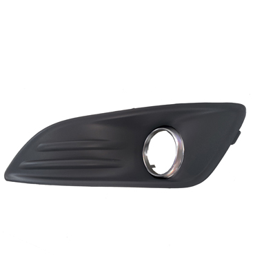 Grilla para Ford Paragolpe / Parante / Capot Fiesta Kinetic 2014 / 2018 Lat con Faro Aro gris izquierdo
