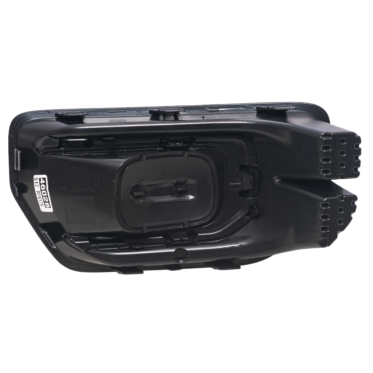 Moldura de Paragolpe para Ford Ranger Xls Desde 2023 sin Faro con negro Brill derecho