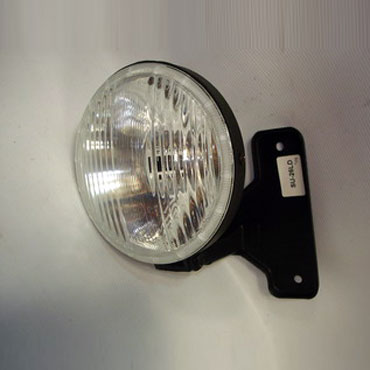 Faro Auxiliar derecho para Escort 1989 A 1995 Redondo con Soporte