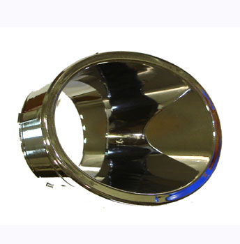 Aro de faro para izquierdo para Fiat Palio 2008 en Adelante Auxiliar cromado