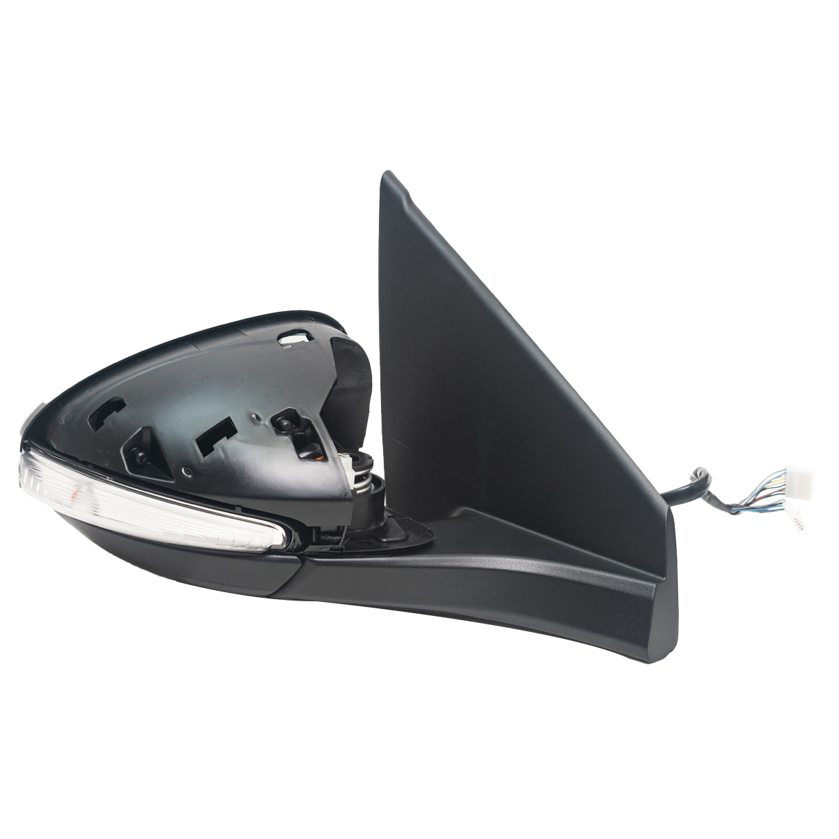 Espejo Retrovisor para Fiat Argo / Cronos 2018 / Eléctrico con Giro Rebatible Luz Cortesía derecho