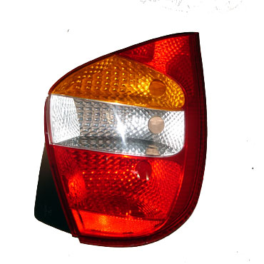 Faro trasero derecho para Fiat Palio Fire 2001 A 2006 B / negra