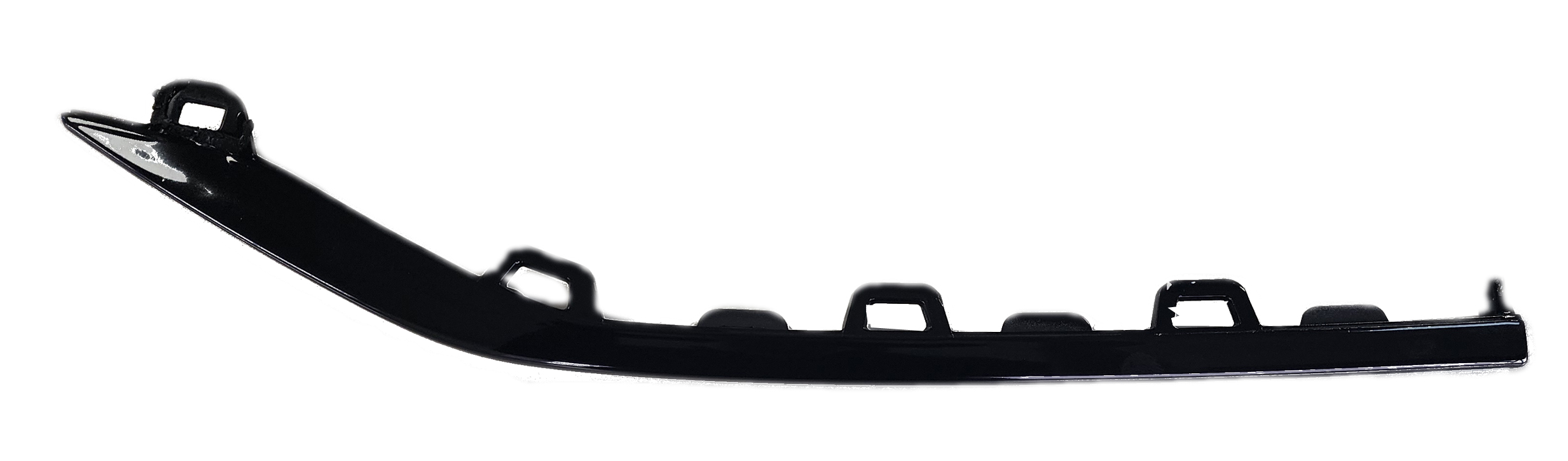 Moldura exterior para Fiat Frente-Cola Cronos 2022 / 2024 inferior Parrilla negro derecho